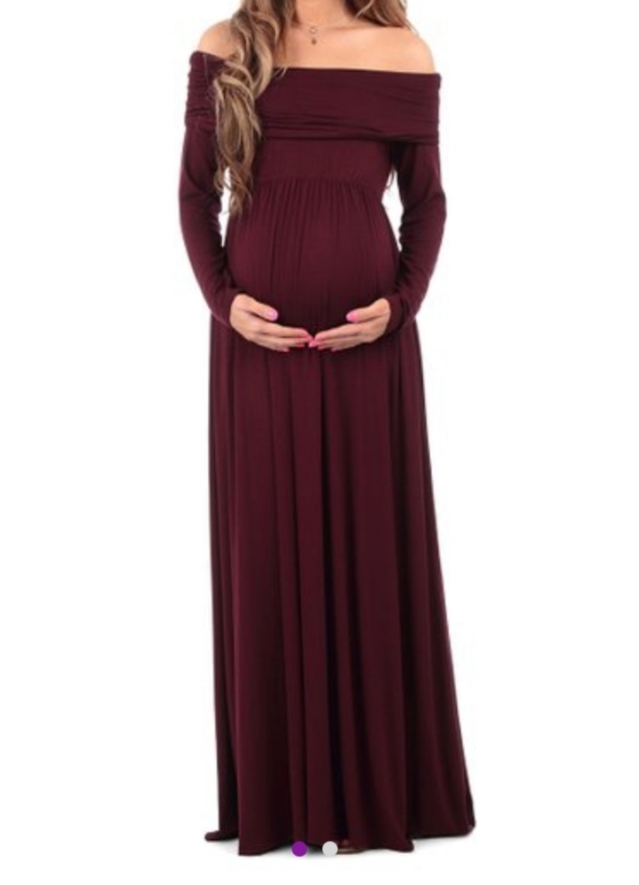Mother Bee Maternity Maxi Dress XL